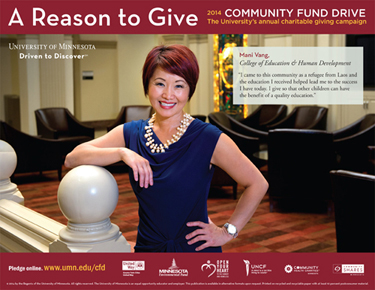 Community Fund Drive Poster